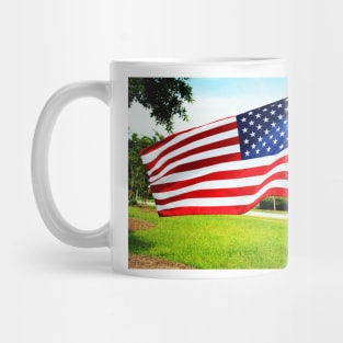 American Flag Mug